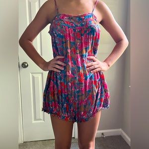 Free People romper XS from their intimately line.